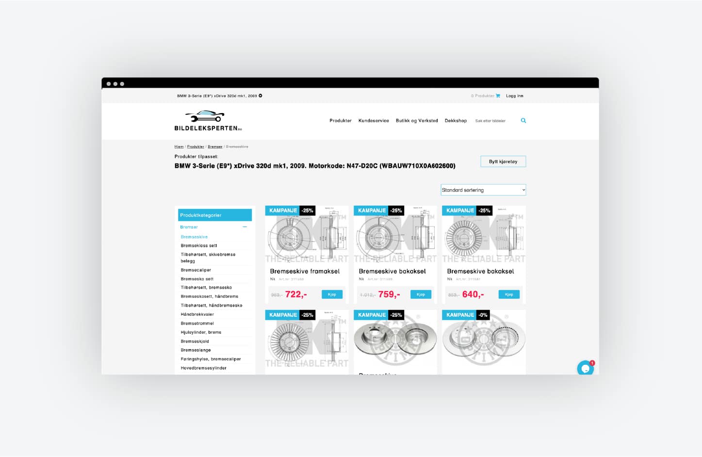 Produkter til din bil 100