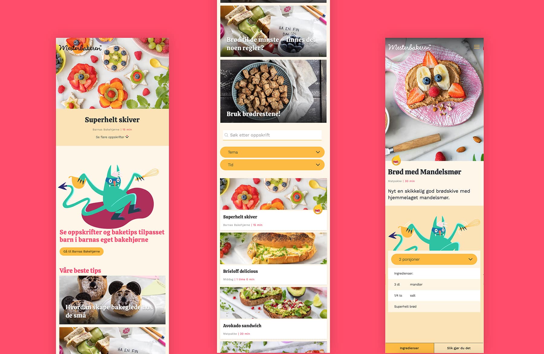 Tipsoppskrifter mobil